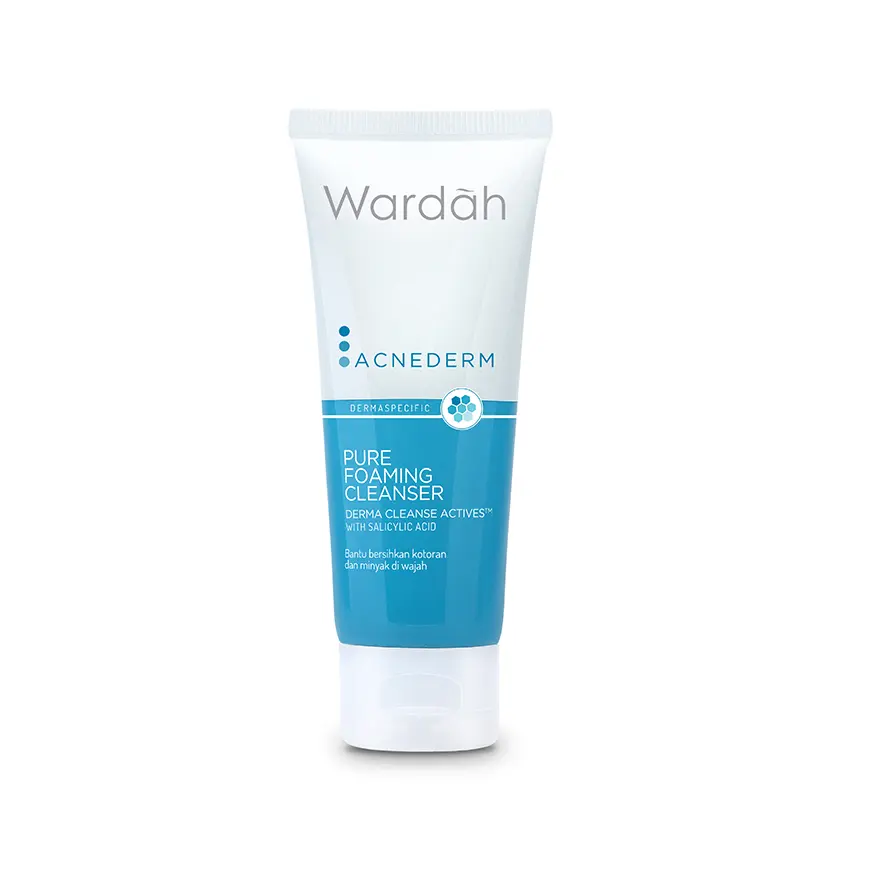 Wardah Acnederm Foaming Cleanser 60ml cc