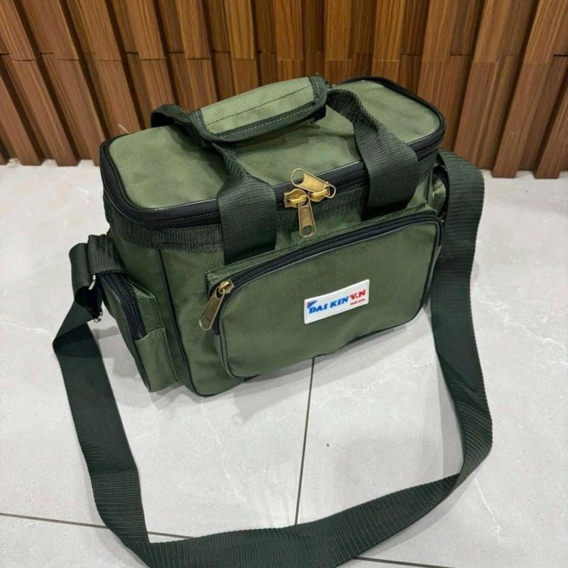 Product Introduction of Túi Đựng đồ nghề Dụng Cụ Sữa Chữa Vuông Xanh Size Nhỏ - Vải 1068 - Chất Liệu Bền Đẹp 2