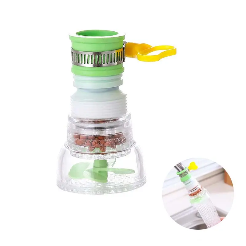 Keran Bubbler, Putaran 360 Sejagat, Kepala Penjimatan Air Pusing, Sesuai untuk Pancuran Mandi dan Dapur, Penyesuai Muncung Keran, Aksesori Sinki Alat