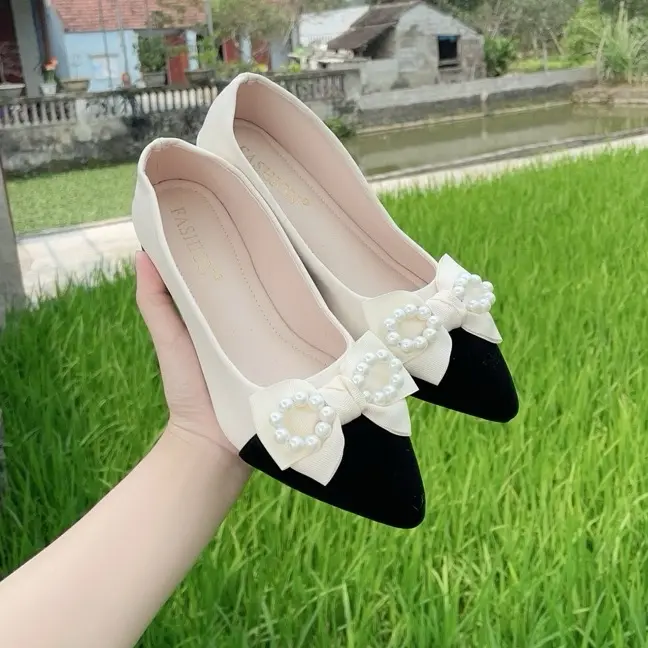 Bệt 3 phân nơ ngọc ( fom chuân )
