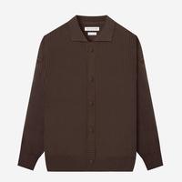 Gambar TENUE Kemeja Rajut Lengan Panjang - Office - Brown - L dari Tenue de Attire Kota Administrasi Jakarta Selatan 2 Tokopedia