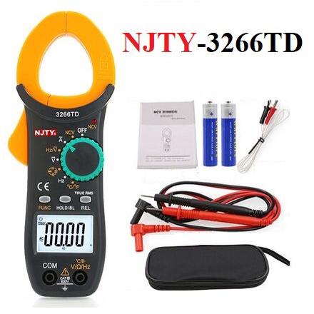  Ampe Kìm Njty 3266Td Chính Hãng Nhỏ Gọn Dễ Sử Dụng Độ Chính Xác Cao đồng hồ vạn năng 
