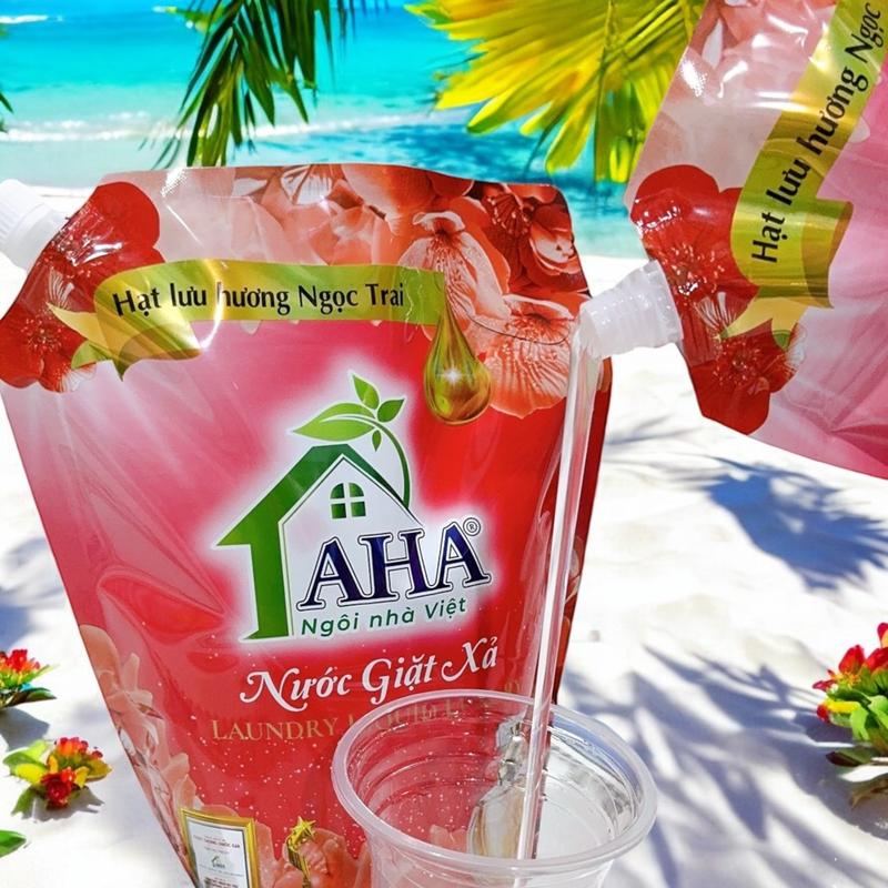 Product Introduction of COMBO 2túi giặt xả AHA 2in1, túi 3kg - {tặng kèm 1chai xịt khô 100ml & 1chai rửa chén 800ml & 1chai lau sàn 1.000ml } 8