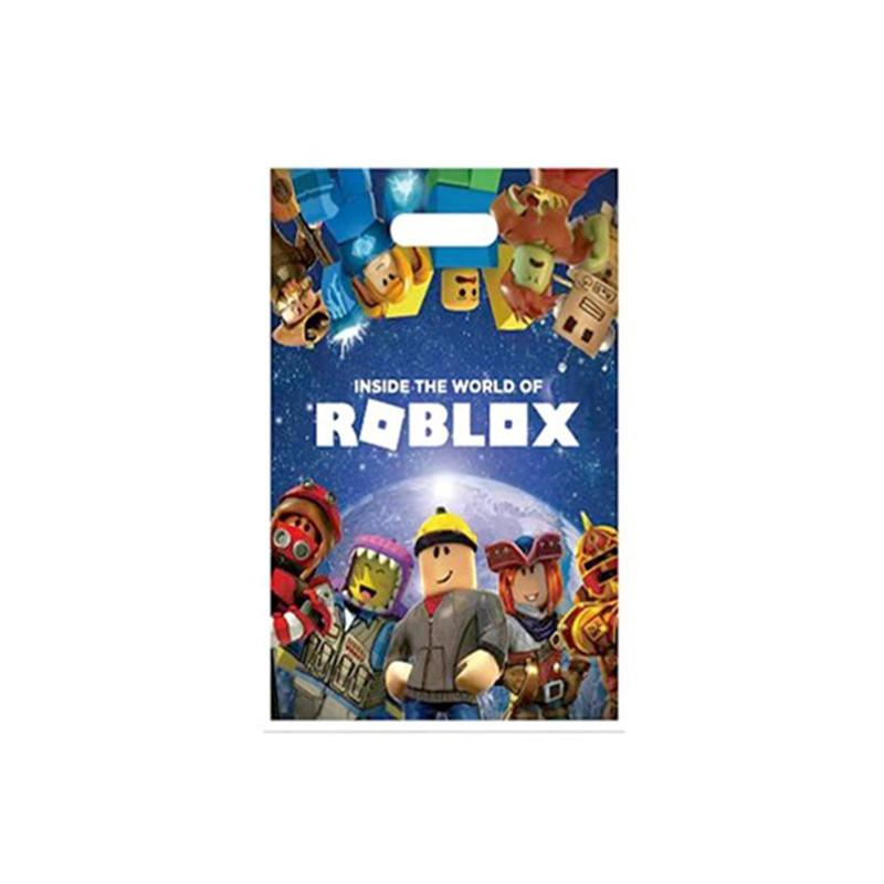 Túi quà tặng thời gian chơi Roblox và Minecraft, có sẵn trong 10 / 20 / 30 cái, Túi cướp bóc, Đồ Trang Trí Tiệc 2