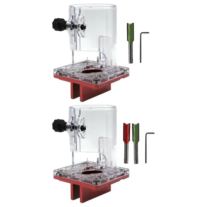 Đầu Nối Bộ Định Tuyến Cầm Tay 2 Trong 1, Định Vị Cắt Gỗ Và Chèn, Dễ Dàng Lắp Đặt 0