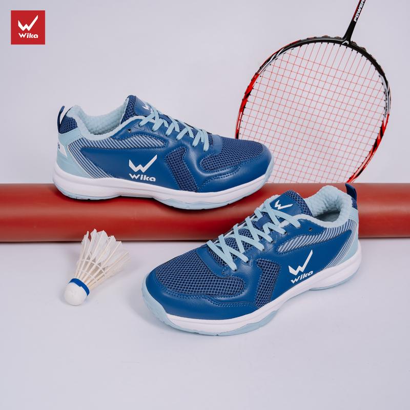 [TẶNG VỚ CHÍNH HÃNG] Giày thể thao đa năng Cầu Lông, Giày Bóng Chuyền Bóng Bàn Wika Kitto Chính Hãng Nam Nữ  Đế Kép EVA