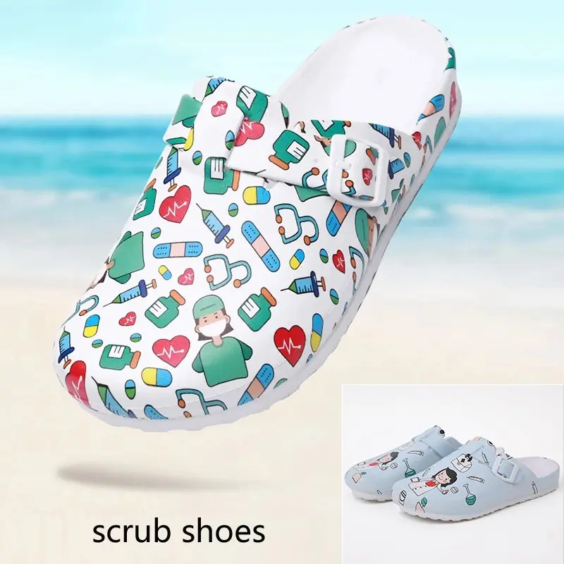 Ready Hospital Surgical medical slipper women doctor EVA non-slip clogs medical Shoes Nursing Clogs SPA Beauty Salon Shoes
