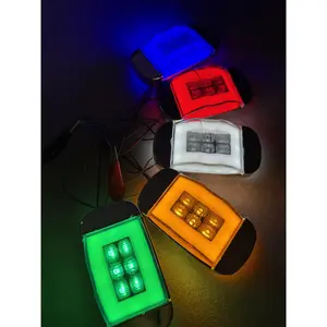 Lampu Bak Samping Truk 12-24 Volt 6 Led Nyala KEDIP Dan DIAM KODE 348