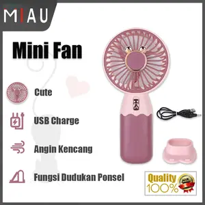 Kipas Angin Mini Genggang CUte Mini Fan portable KIPAS ANGIN MINI PORTABLE / Mini Fan