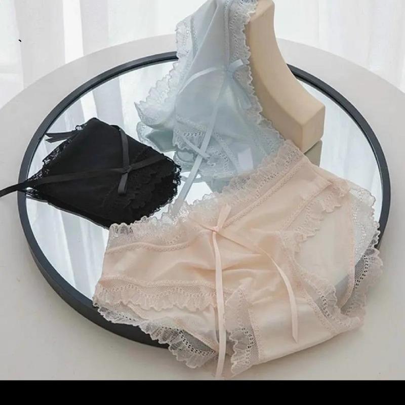 H102_Sét 5 Quần lót nữ ren cao cấp, quần lót ren mềm Women
