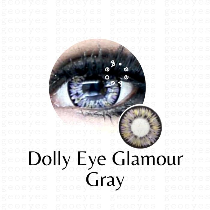 Gambar Softlens Dolly Eye Glamour Gray (Abu-Abu) dari Geoeyes Kota Administrasi Jakarta Utara 3 Tokopedia