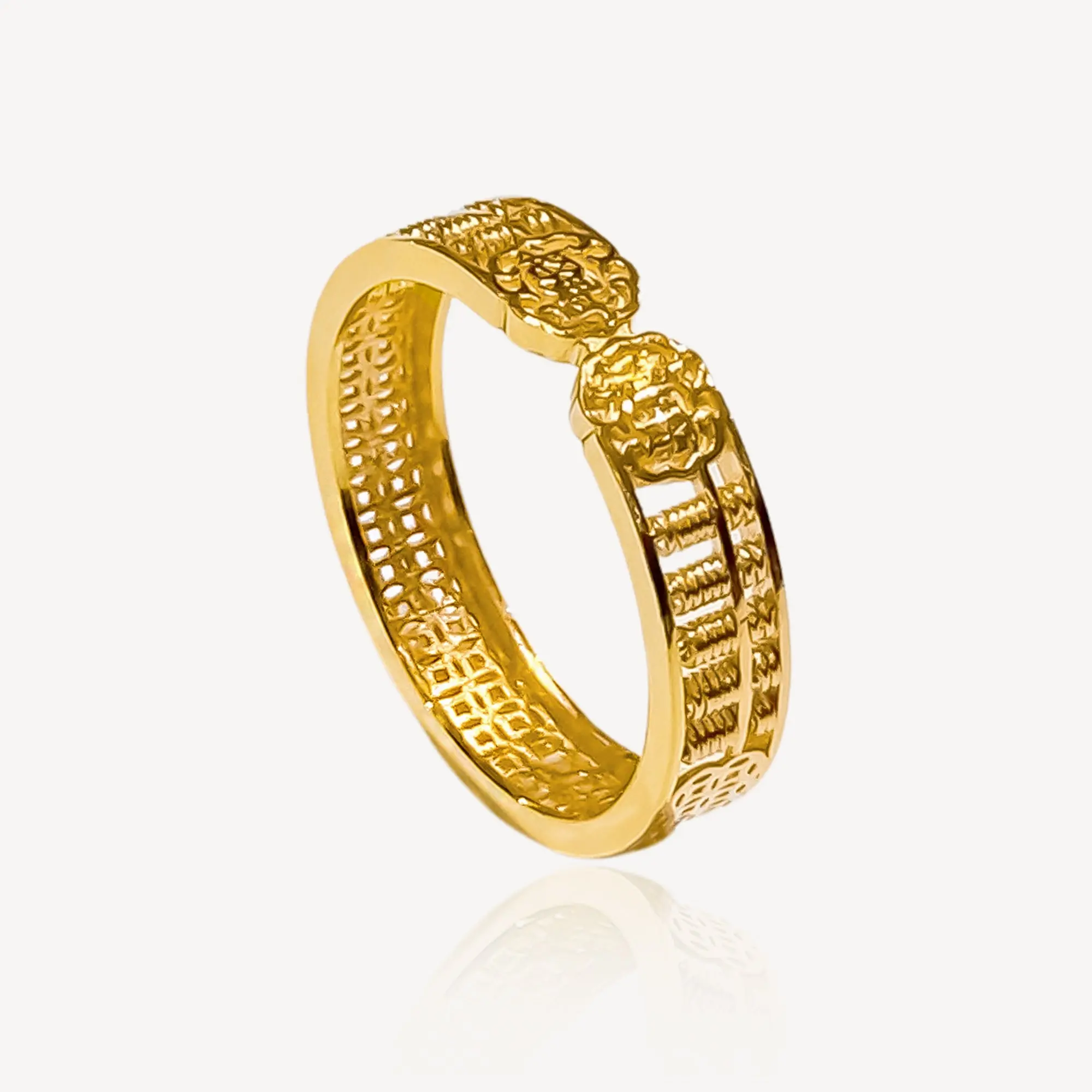 916 Gold Bring Fortune Abacus Ring