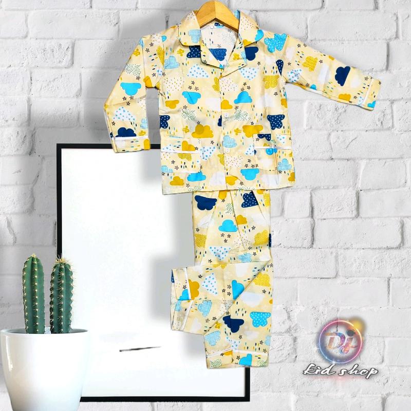 piyama anak / baju tidur anak tangan panjang 1