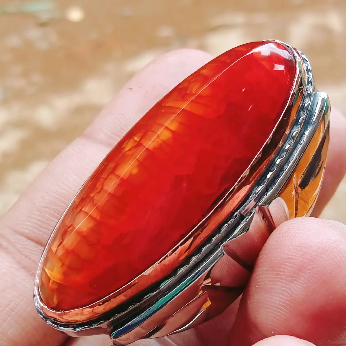 batu cincin pndan ssiknga Laki-laki