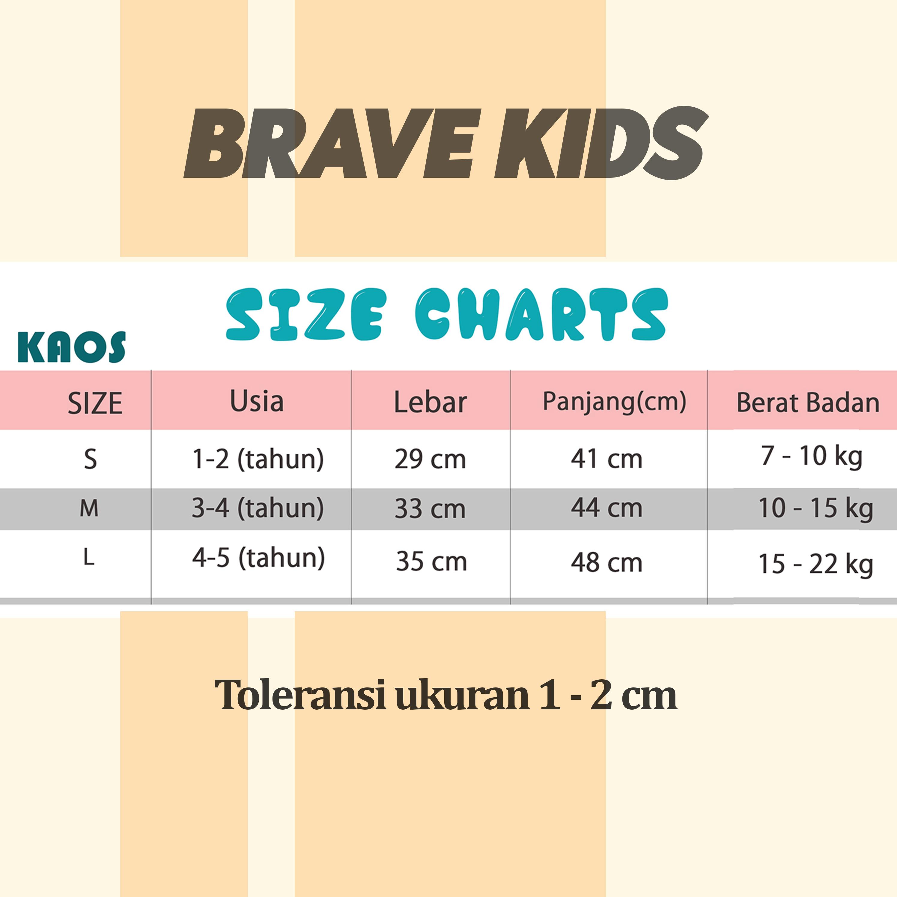 BELI 1 GRATIS 3 BRAVEKIDS CLOTH KAOS ANAK KEREN MURAH KEREN BASEBAL COLORBLOK DAN BISA COD