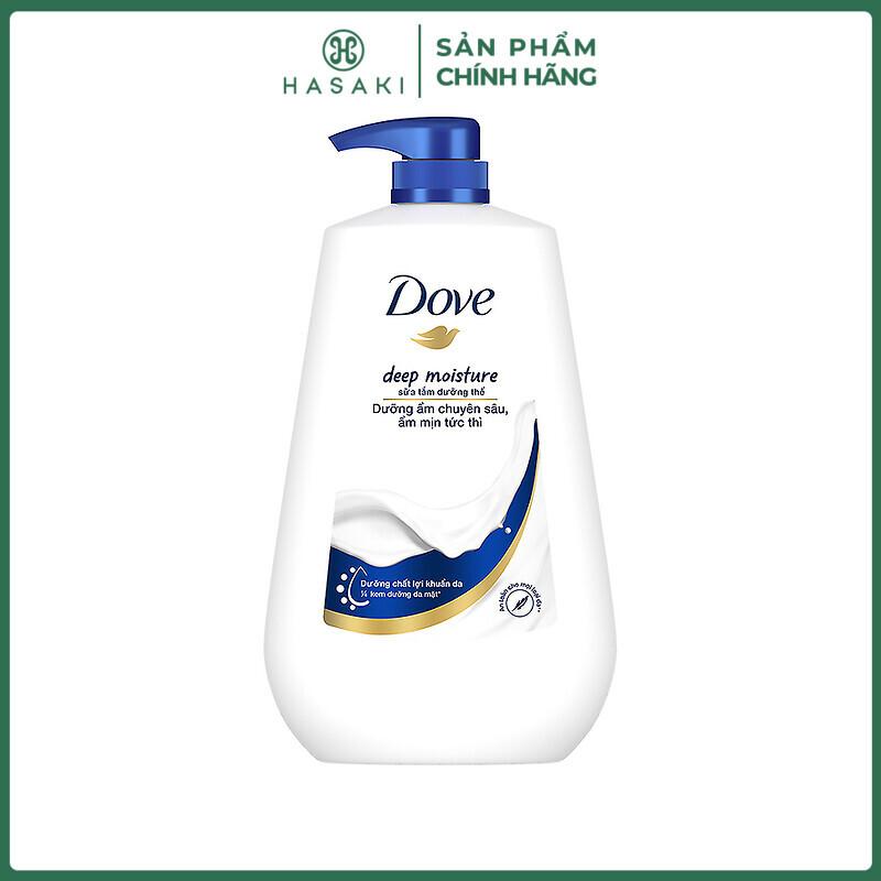 Sữa Tắm Dưỡng Thể Dove Dưỡng Ẩm Chuyên Sâu 900g Deep Moisture - Dưỡng Chất Lợi Khuẩn Da | HASAKI BEAUTY