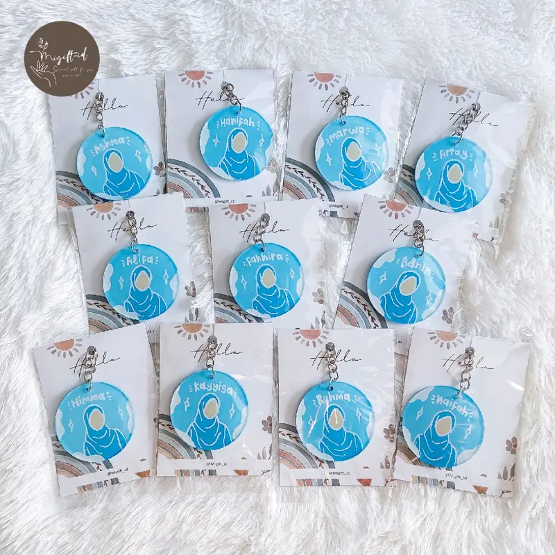 gantungan kunci custom/ keychain custom / ganci gambar/ sovenir gantungan kunci gambar / gantungan Akrilik 6
