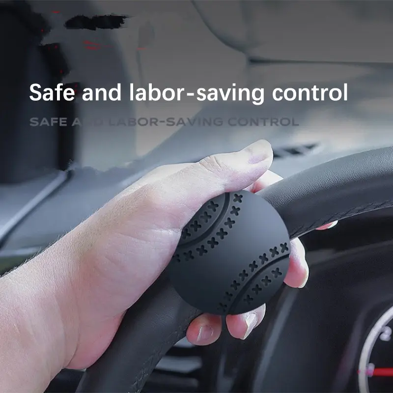 Bộ Tăng Cường Vô Lăng Ô Tô, Xoay 360 Độ, Bóng Núm Vô Lăng, Tiết Kiệm Sức Lao Động, Tăng Cường Vô Lăng Một Tay 2