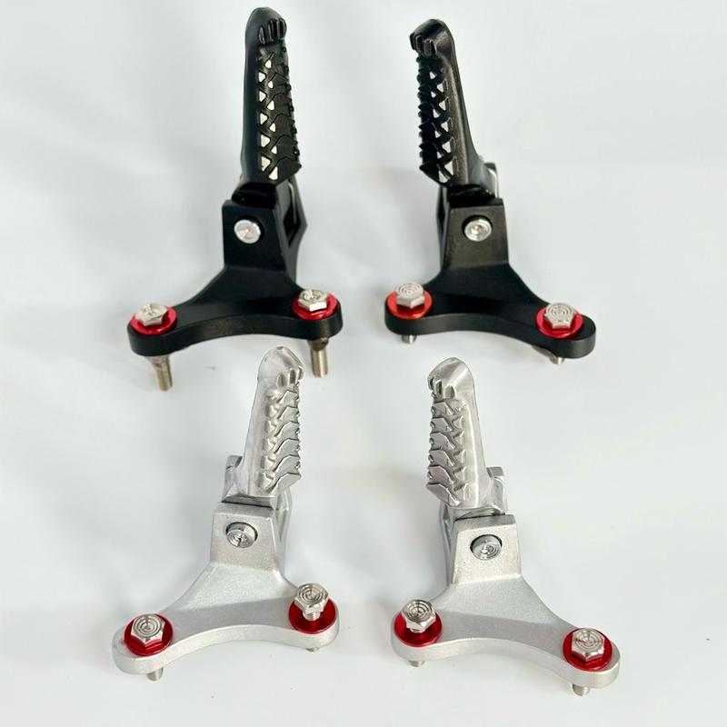 Lẻ Cặp gác chân sau malay cho xe winner exciter sonic satria raider sirus(Tặng kèm 4 ốc thái 4 long đền đỏ) Phụ Tùng Phụ Kiện Cao Su gạt chân kymco gắn winner