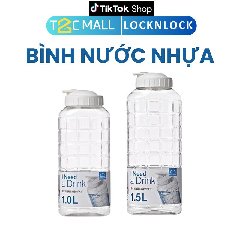 Bình Đựng Nước LocknLock, Bình Nước Nhựa Lock&Lock Fridge Door Jug HAP810 [1L] Hap812 [1.5L] nắp bật - T2C Mall