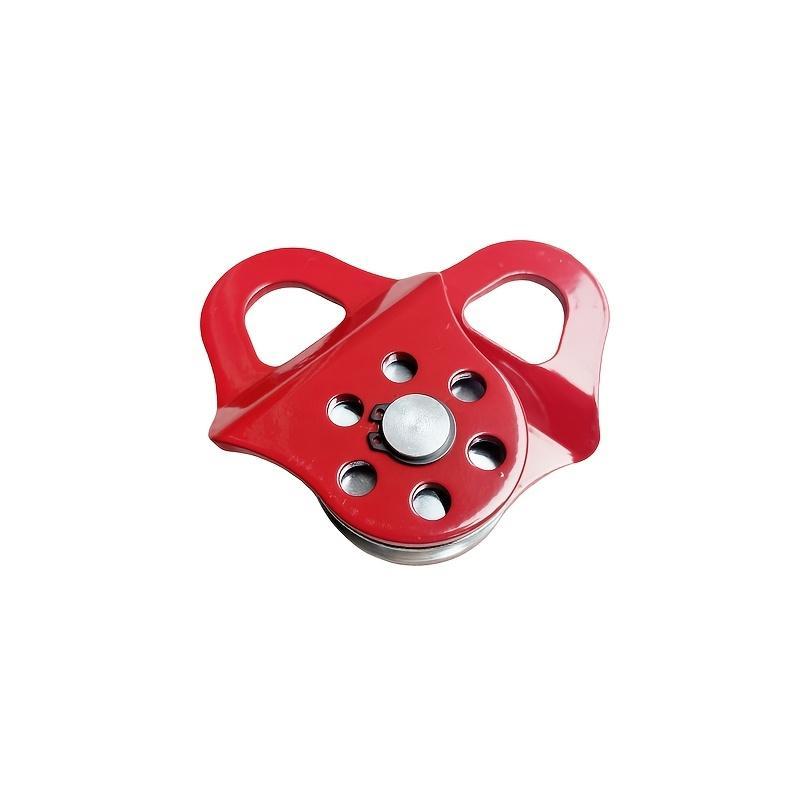 Product Introduction of 3T Winch Pulley Block, Universal Towing Pulley for Steel & Synthetic Ropes, Double Capacity Winch Accessory for Multiple Models 5