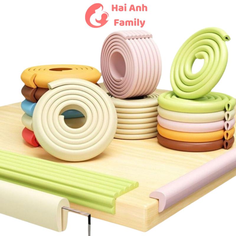 Xốp bọc cạnh góc cạnh bàn dài 2M giữ an toàn cho bé kèm keo dán