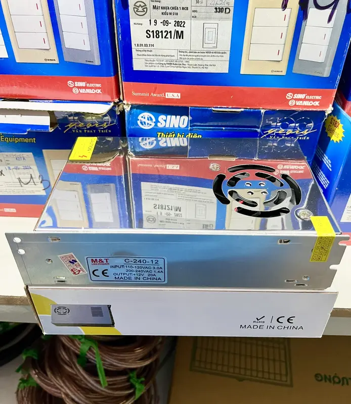Nguồn Tổ Ong 12V - 5A-10A-15A-20A-30A - Tuấn Yến 6