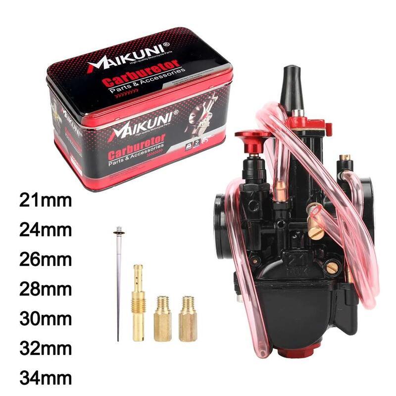 High Performance Universal Modification Motorcycle Carburetor 21mm 24mm 26mm 28mm 30mm 32mm 34mm PWK Power Jet Carburettor Carb 0