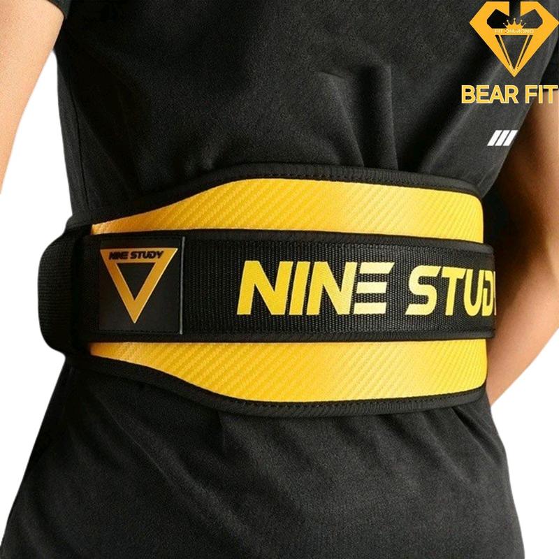 Đai Lưng Hãng NINE STUDY A-798 | Nịt Lưng Tập Gym | Bảo Vệ Lưng có lớp đệm cao cấp