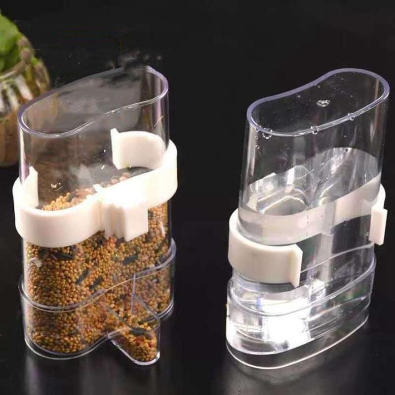 Product Introduction of Automatic 1Pcs Bird Cage Accessories Canary Storage Container Cockatiel Bird Water Dispenser Bird Water Feeder Food Feeder Bird Waterer 9
