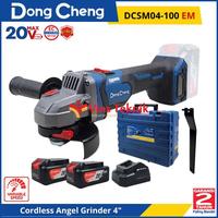 Gambar DongCheng DCSM04-100 EM DCSM04-100 Brushless Angle Grinder 4" Gerinda Baterai VARIABLE SPEED 100MM 20V dari Vins Teknik Bekasi Kota Bekasi 3 Tokopedia