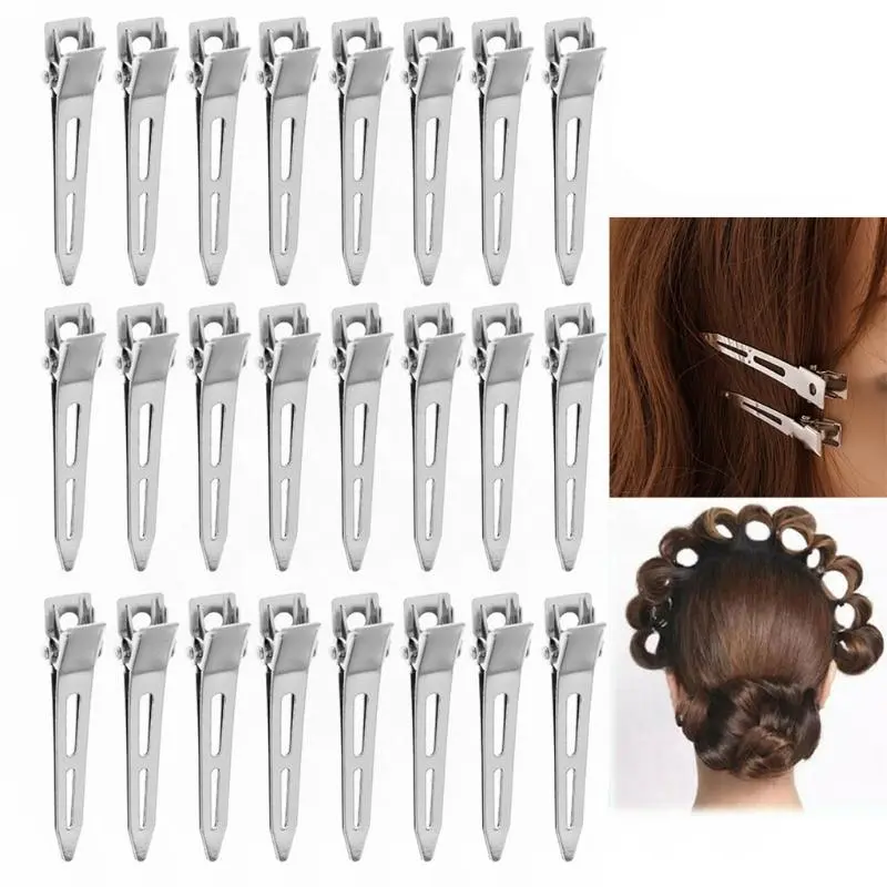 Professional Barber Salon Hair Pins Tools, 24pcs Durable No Crease Hair Clips, Hairdressing Styling Tool, Holiday Essentials, Valentine's Day Gift, Hair Products 6