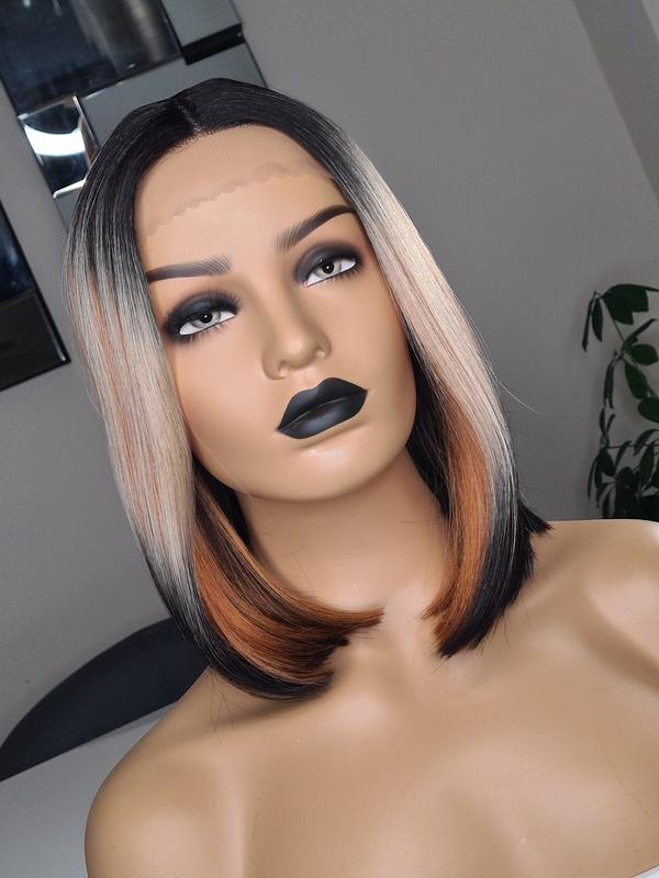 NATALIYA BOB (12 INCHES) T-PART WIG 2