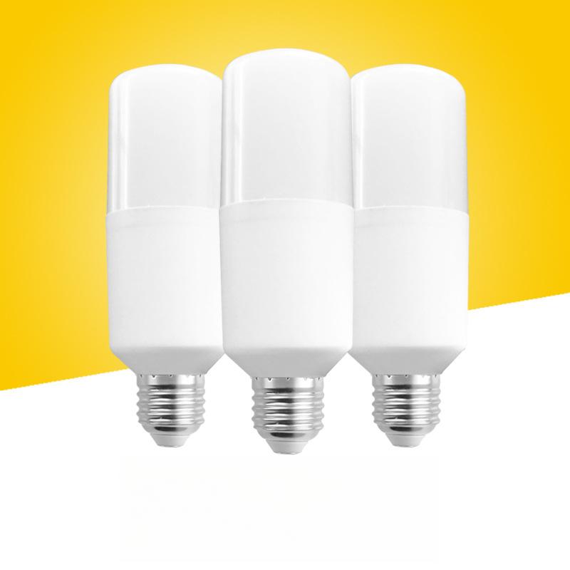 Product Introduction of LED Bulb Super Bright Cylindrical Light E14 Threaded Candle Energy Saving Light Source E27 Screw Household Corn Bulb Light 1