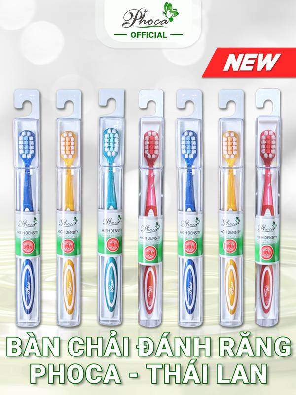 Bàn chải đánh răng phoca cao cấp phiên bản mới, siêu mềm, đánh răng cực sạch NPP_Shoptido