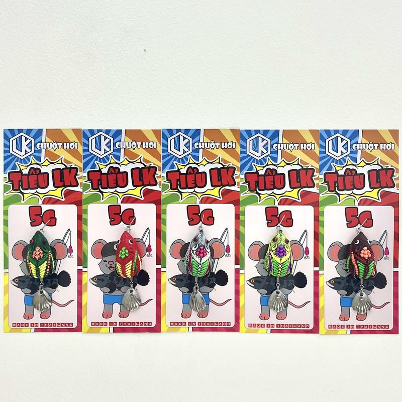 [LK HÒA] MỒI CÂU CHUYÊN LURE CHUỘT TIỂU LK - CHUYÊN ĐÁNH SIZE BÚ BÌNH - ACTION NỔI SIZE 5G  Đi Câu Câu Cá Fishing Fish Bắt Cá chuot