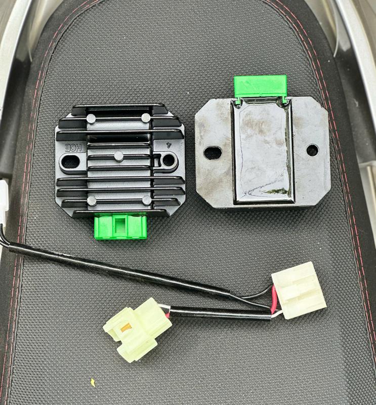 Sạc Độ tăng dòng Điện xe máy ATR - HCE cho EX150 - SIRIUS - WAVE - DREAM Không cần tách mát có tụ điều chỉnh điện nạp. Phụ Kiện Phụ Tùng