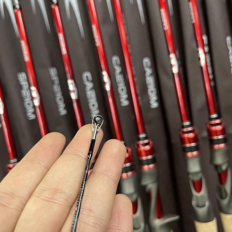 [LK HÒA] CẦN CÂU CHUYÊN LURE LK HÒA, CẦN LURE LK CÁN GỖ - Đi Câu - Fishing Bắt Cá u Cá Carbon Mồi Nam dâydù Câu Cá 2