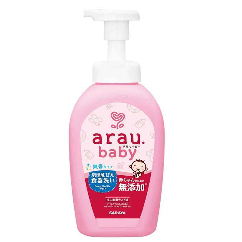 Nước rửa bình Arau Nhật, chai 500ml/túi 450ml 2