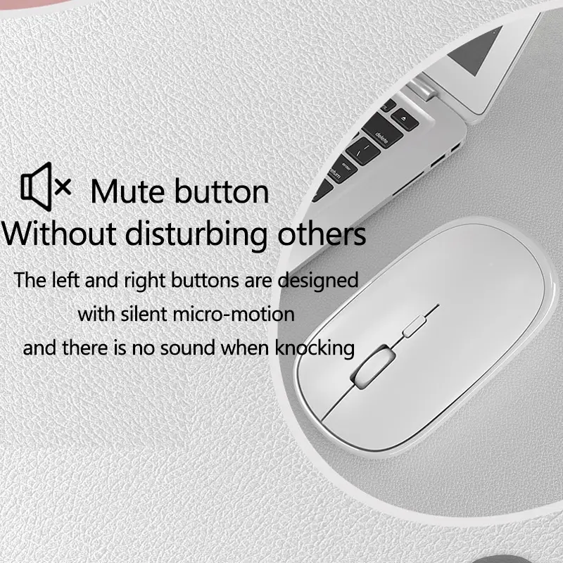 Wireless Optical Mouse Dan Minimalism - MSE6 7