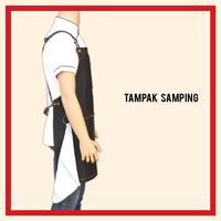 Gambar Apron Barista - Jeans (synthetic leather) dari Craftdale Kota Administrasi Jakarta Barat 2 Tokopedia