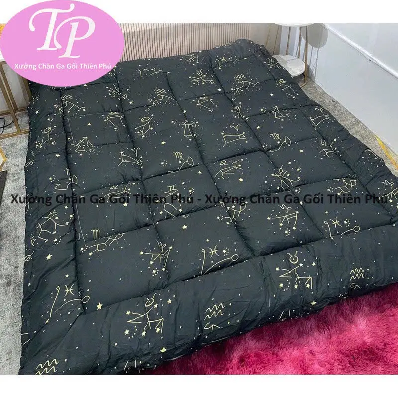 Nệm Topper Trải Sàn - Trải Giường Hàng Loại 1 Cao Cấp Dày 6-7cm Đủ Kích Thước
