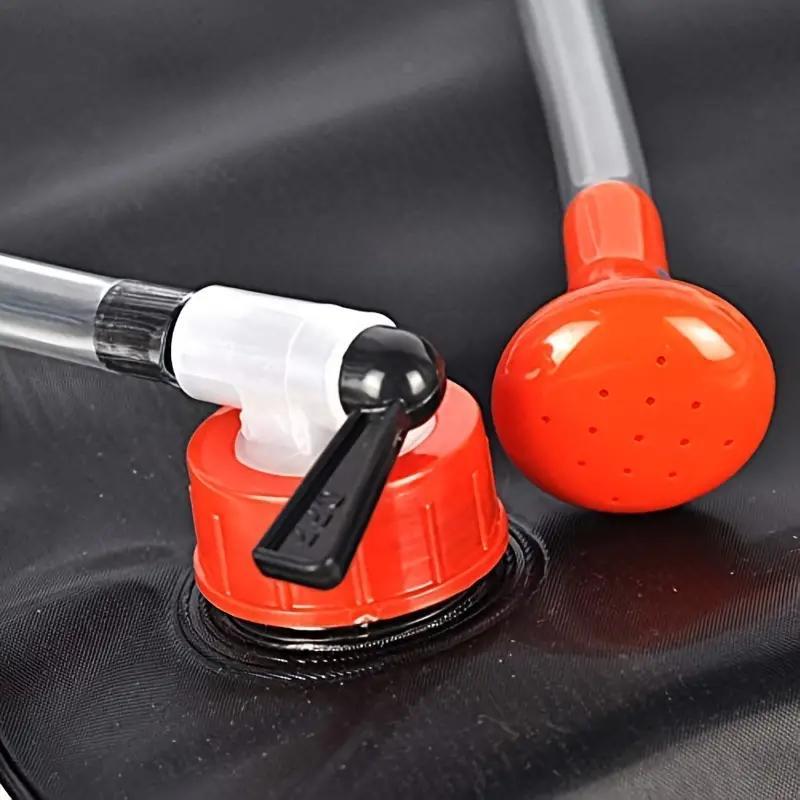 20l Solar Camping Shower Bag, 1 Count Portable Shower Bag with Hose & Handle, Outdoor Travel Shower Bag for Camping & Hiking 6