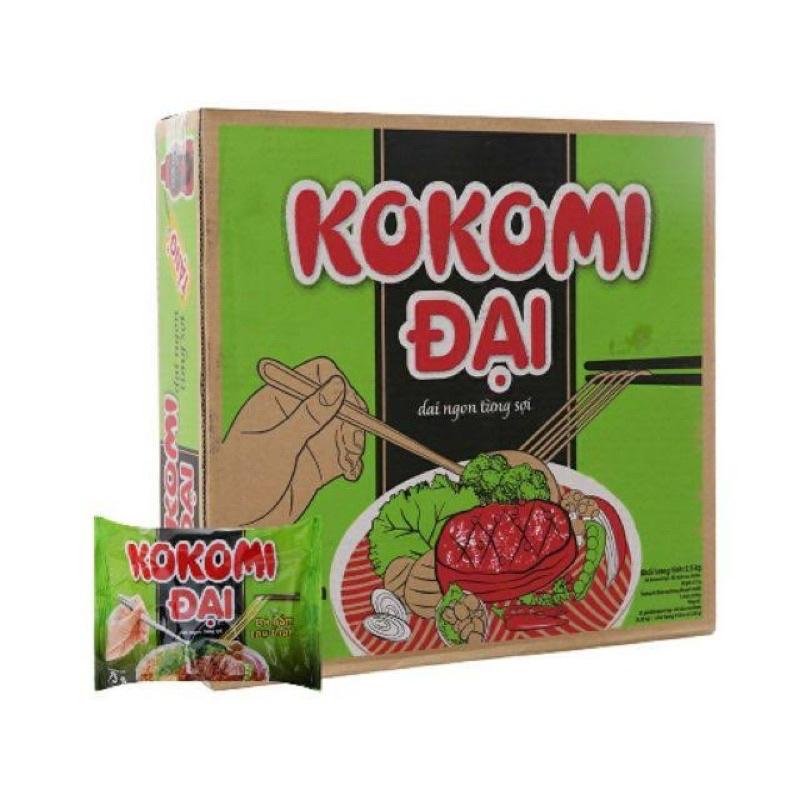  Mì Tôm Kokomi đại bì hầm rau thơm Thùng 30 Gói  75g 