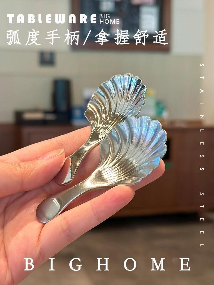 Product Introduction of Muỗng Trà, Thép Không Gỉ, Dày, Muỗng Lá Trà, Xẻng, Tay Cầm Ngắn, Thích Hợp Cho Cà Phê, Tráng Miệng, Kem, Kem Que, Muỗng Nhỏ Gia Dụng muỗng  amino 5