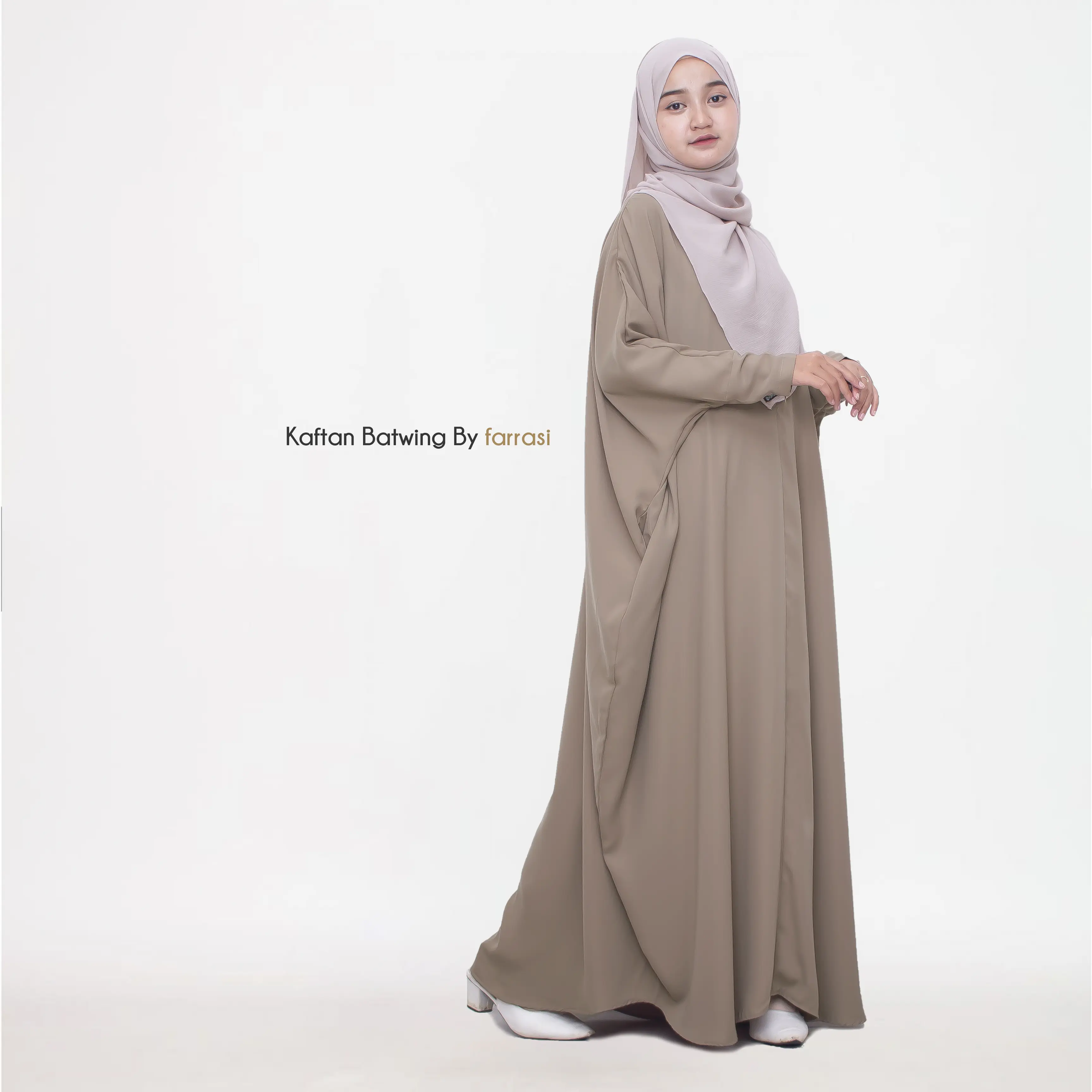 Farrasi Abaya Kaftan Batwing