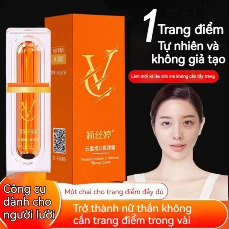 Kem Lười Che Khuyết Điểm VC Cấp ẩm, Làm Sáng Da, Che Khuyết Điểm Hổ trợ…
