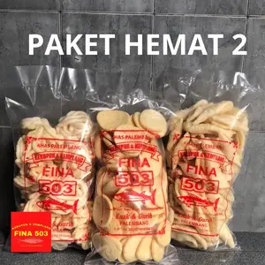 PAKET HEMAT 2 (KERUPUK KERITING + KEMPLANG SEDANG + KERUPUK BUNCIS) snack jadul