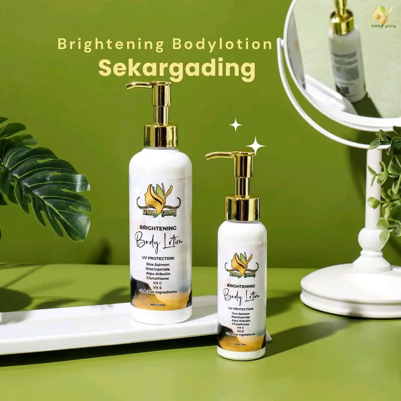 BODY LOTION 100g. SEKARGADING WHITENING//PEMUTIH BADAN. Mencerahkan Melembutkan 0