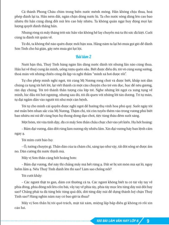 Sách - 100 Bài làm Văn hay lớp 6 - ndbooks 1